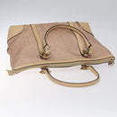 GUCCI GG Canvas Lovely Tote Bag Pink Gold 257069 Auth 117391-6