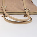 GUCCI GG Canvas Lovely Tote Bag Pink Gold 257069 Auth 117391-7