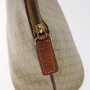 CELINE Macadam Canvas Hand Bag PVC Beige Gold Auth 117394-10