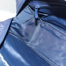 MCM Logogram Vicetos Shoulder Bag Nylon Navy Gold Auth 117398-17