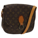 LOUIS VUITTON Monogram Saint Cloud GM Shoulder Bag M51242 LV Auth 117405-1