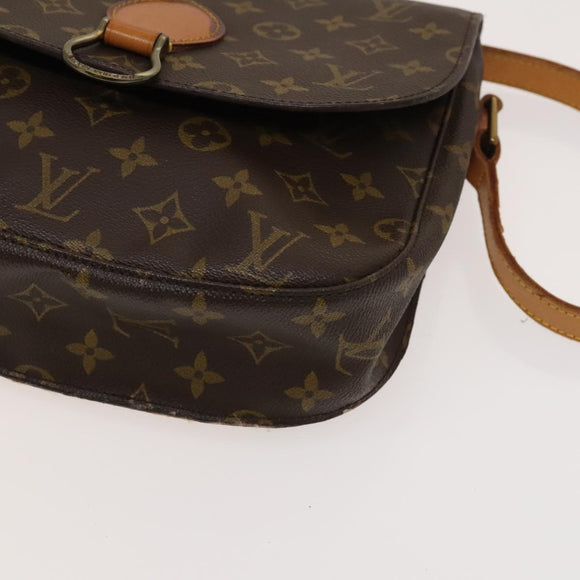 LOUIS VUITTON Monogram Saint Cloud GM Shoulder Bag M51242 LV Auth 117405
