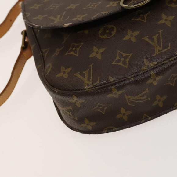 LOUIS VUITTON Monogram Saint Cloud GM Shoulder Bag M51242 LV Auth 117405