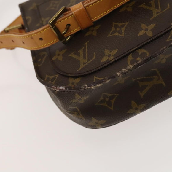 LOUIS VUITTON Monogram Saint Cloud GM Shoulder Bag M51242 LV Auth 117405