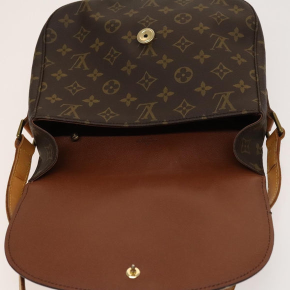 LOUIS VUITTON Monogram Saint Cloud GM Shoulder Bag M51242 LV Auth 117405