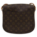 LOUIS VUITTON Monogram Saint Cloud GM Shoulder Bag M51242 LV Auth 117405-2