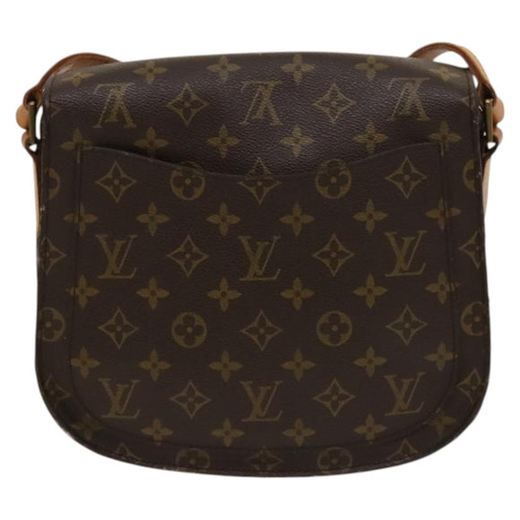 LOUIS VUITTON Monogram Saint Cloud GM Shoulder Bag M51242 LV Auth 117405