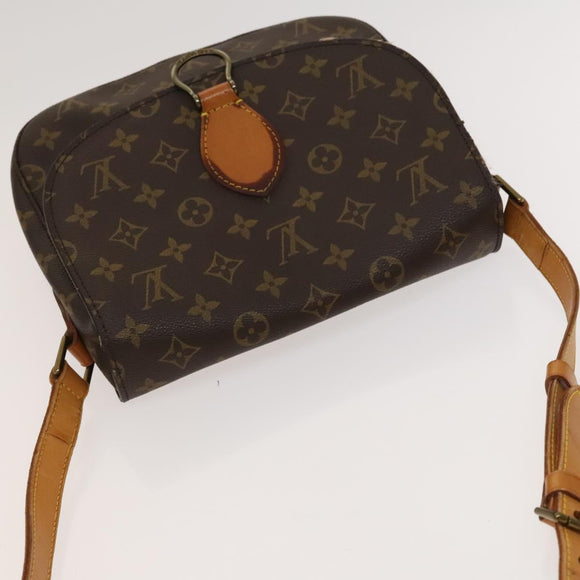 LOUIS VUITTON Monogram Saint Cloud GM Shoulder Bag M51242 LV Auth 117405