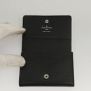 LOUIS VUITTON Epi Envelope Carte de Visite Card Case Black M60652 Auth 117408-8