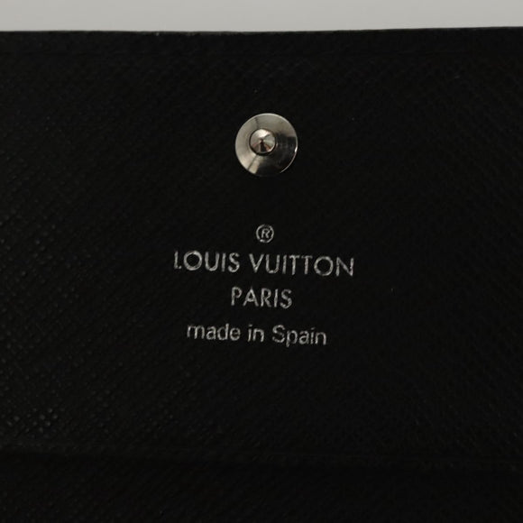 LOUIS VUITTON Epi Envelope Carte de Visite Card Case Black M60652 Auth 117408