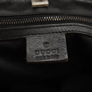 GUCCI GG Canvas Shoulder Bag Black Silver 106240 Auth 117411-18