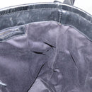 GUCCI GG Canvas Shoulder Bag Black Silver 106240 Auth 117411-19