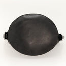 GUCCI GG Canvas Shoulder Bag Black Silver 106240 Auth 117411-5