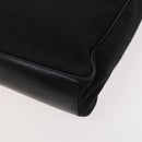 GUCCI GG Canvas Shoulder Bag Black Silver 019 0538 Auth 117433-15