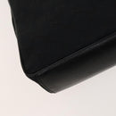 GUCCI GG Canvas Shoulder Bag Black Silver 019 0538 Auth 117433-16