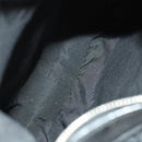 GUCCI GG Canvas Shoulder Bag Black Silver 019 0538 Auth 117433-11