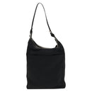GUCCI GG Canvas Shoulder Bag Black Silver 019 0538 Auth 117433-2