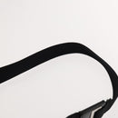 GUCCI GG Canvas Shoulder Bag Black Silver 019 0538 Auth 117433-8