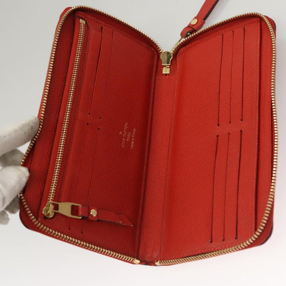 LOUIS VUITTON Empreinte Portefeuille Secret Ron Wallet Orian M60297 Auth 117452