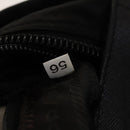 PRADA Boston Bag Nylon 2way Black Silver Auth 117470-12