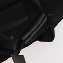 PRADA Boston Bag Nylon 2way Black Silver Auth 117470-7