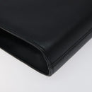 Salvatore Ferragamo Shoulder Bag Leather Black Gold Auth 117490-18