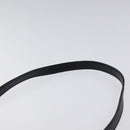 Salvatore Ferragamo Shoulder Bag Leather Black Gold Auth 117490-14