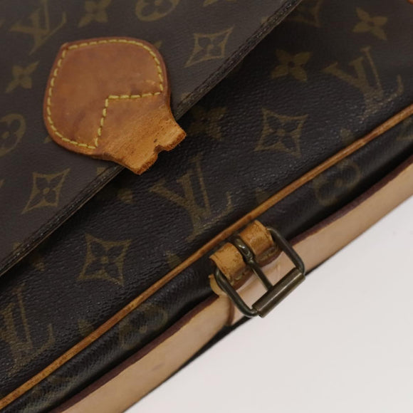 LOUIS VUITTON Monogram Cartouchiere GM Shoulder Bag M51252 LV Auth 117495