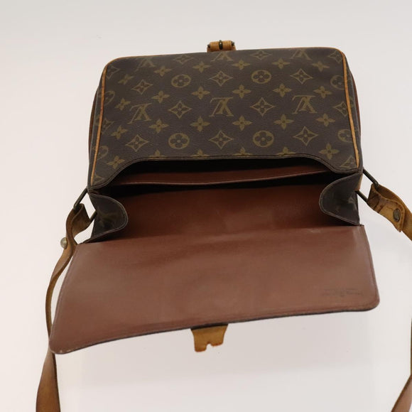 LOUIS VUITTON Monogram Cartouchiere GM Shoulder Bag M51252 LV Auth 117495