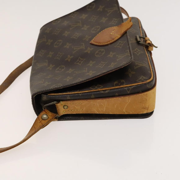 LOUIS VUITTON Monogram Cartouchiere GM Shoulder Bag M51252 LV Auth 117495