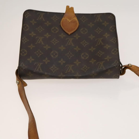 LOUIS VUITTON Monogram Cartouchiere GM Shoulder Bag M51252 LV Auth 117495