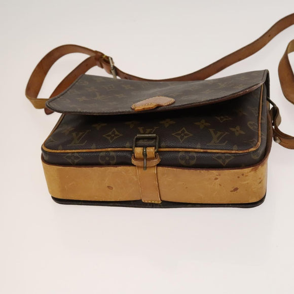 LOUIS VUITTON Monogram Cartouchiere GM Shoulder Bag M51252 LV Auth 117495