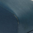 LOUIS VUITTON Epi Petit Noe Shoulder Bag Blue M44105 LV Auth 117506-16