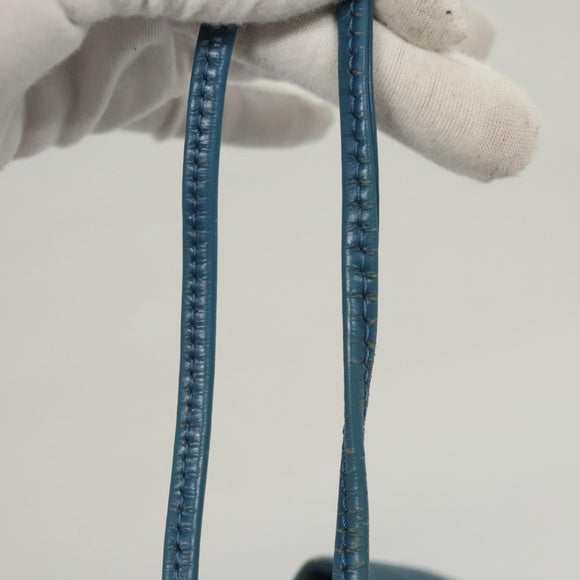 LOUIS VUITTON Epi Petit Noe Shoulder Bag Blue M44105 LV Auth 117506