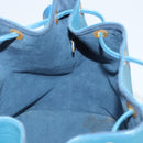 LOUIS VUITTON Epi Petit Noe Shoulder Bag Blue M44105 LV Auth 117506-20