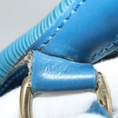 LOUIS VUITTON Epi Petit Noe Shoulder Bag Blue M44105 LV Auth 117506-12