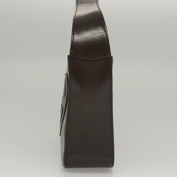 GUCCI Shoulder Bag Patent leather Brown 007 2023 0249 Auth 117516