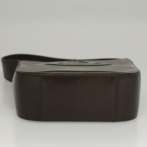 GUCCI Shoulder Bag Patent leather Brown 007 2023 0249 Auth 117516