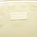 BVLGARI Logo mania Shoulder Bag Nylon Light Blue Silver Auth 117518-10