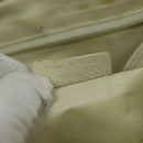 BVLGARI Logo mania Shoulder Bag Nylon Light Blue Silver Auth 117518-12