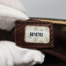 CHANEL COCO Mark Tote Bag Leather Canvas Beige CC Auth 117522-12