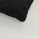 GUCCI GG Canvas Waist bag Black Silver 28566 Auth 117524-9