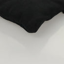 GUCCI GG Canvas Waist bag Black Silver 28566 Auth 117524-14