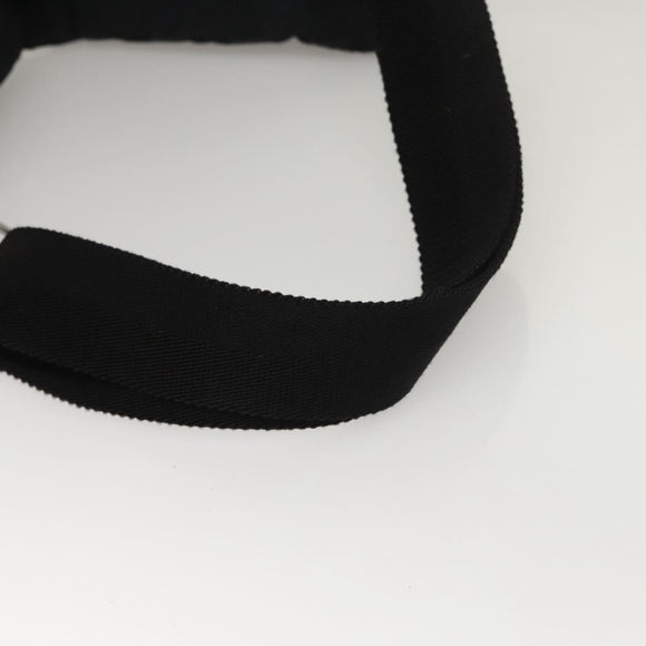 GUCCI GG Canvas Waist bag Black Silver 28566 Auth 117524