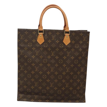LOUIS VUITTON Monogram Sac Plat Hand Bag M51140 LV Auth 117530 - 0