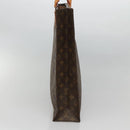 LOUIS VUITTON Monogram Sac Plat Hand Bag M51140 LV Auth 117530-3
