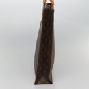 LOUIS VUITTON Monogram Sac Plat Hand Bag M51140 LV Auth 117530-4