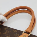 LOUIS VUITTON Monogram Sac Plat Hand Bag M51140 LV Auth 117530-8