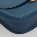 LOUIS VUITTON Epi Saint Cloud GM Shoulder Bag Toledo Blue M52195 LV Auth 117532-14