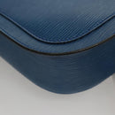 LOUIS VUITTON Epi Saint Cloud GM Shoulder Bag Toledo Blue M52195 LV Auth 117532-16